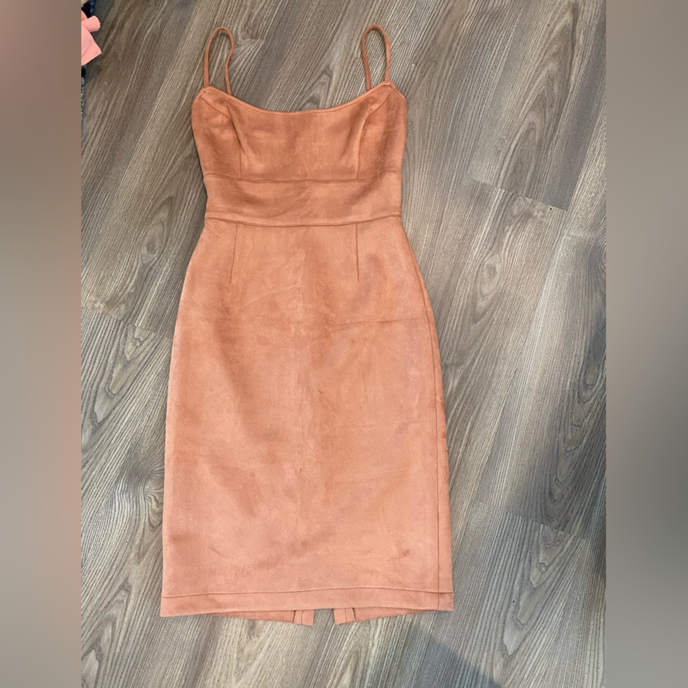 BCBG pink/nude dress size Large